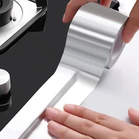 heat resistance aluminum foil tape sink gap leak oil proof sealing tape for kitchen bathroom washroom