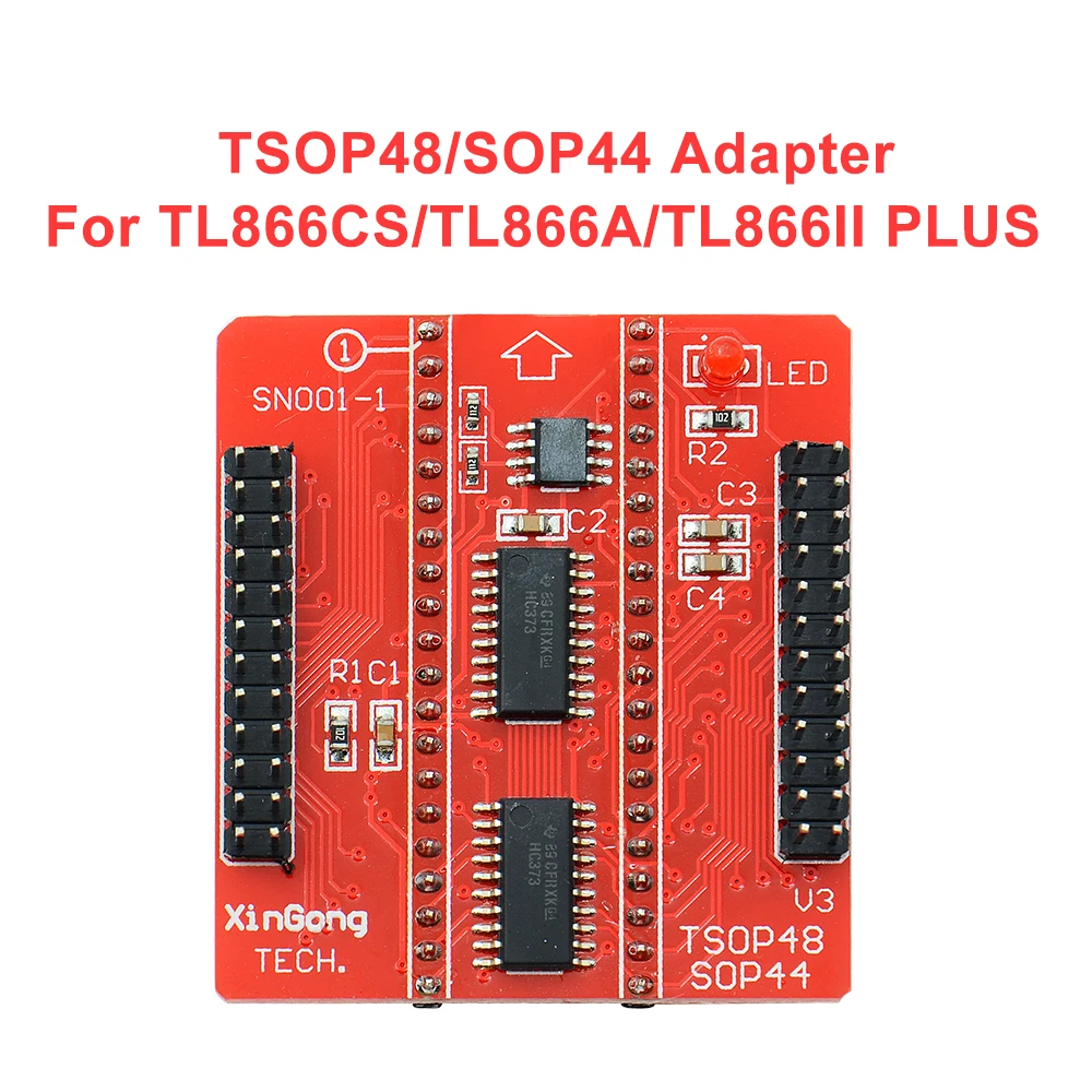 Оригинальный TSOP32 TSOP40 TSOP48 SOP44 SOP56 гнезда адаптеров для MiniPro TL866II Plus TL866A TL866CS