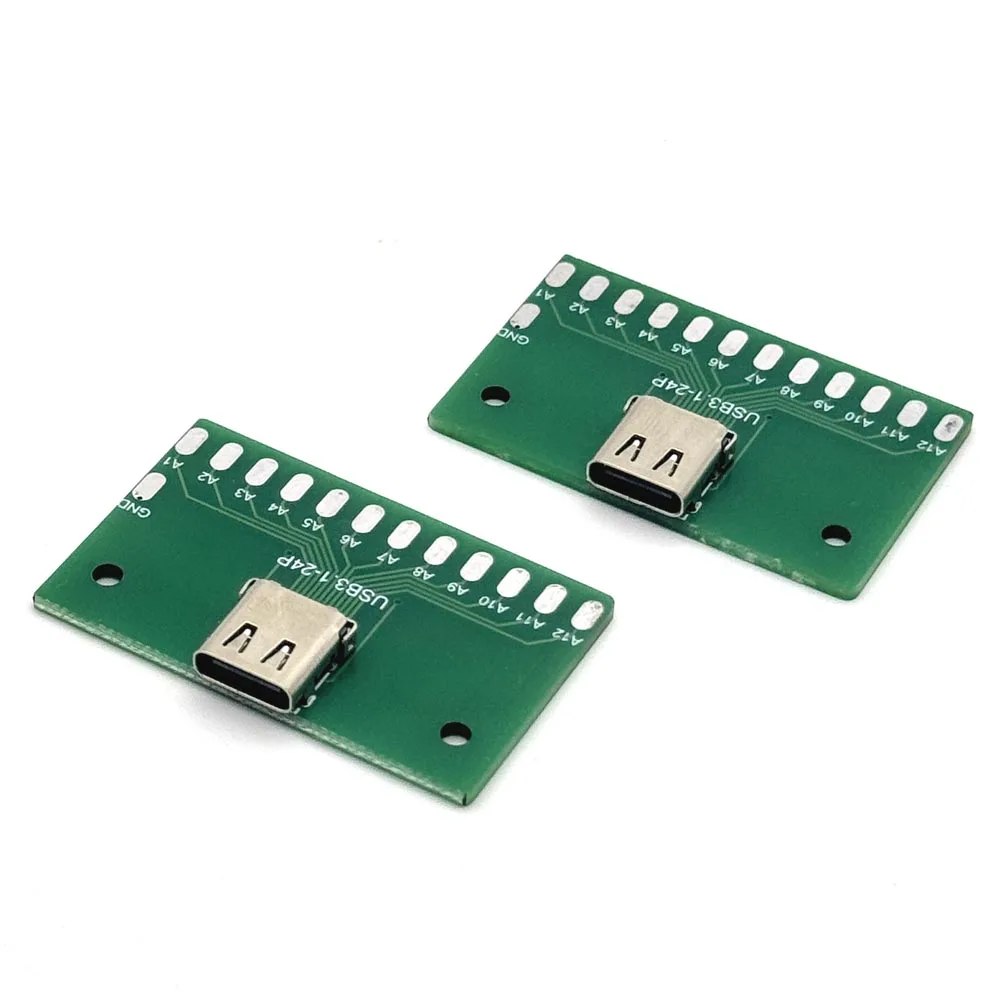 Фото 24 контакта USB 3.1 тестовая фотография Женский Тип C 24P 2,54 мм разъем для передачи данных проводной кабель №4