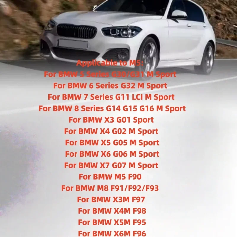 Фото Кожаный чехол на руль для BMW G30 G31 G32 G01 G02 G05 G87 M3 G80 M4 G82 G42 G20 G26, аксессуары для интерьера автомобиля №4