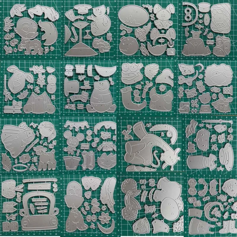 

(40 стилей) металлические пресс-формы для поздравительных открыток ручной работы рамка штамп тиснение пресс-формы обновление неправильно