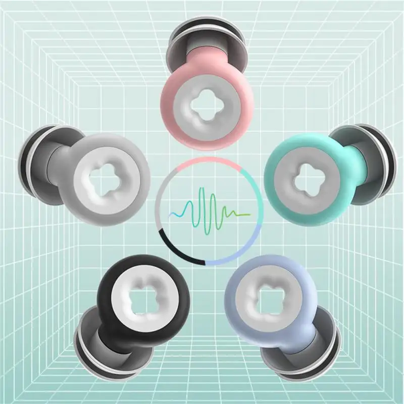 

Anti Noise Silicone Earplugs Waterproof Swimming Ear Plugs For Sleeping Diving Surf Soft Comfort Natation Swimming Ear Protector