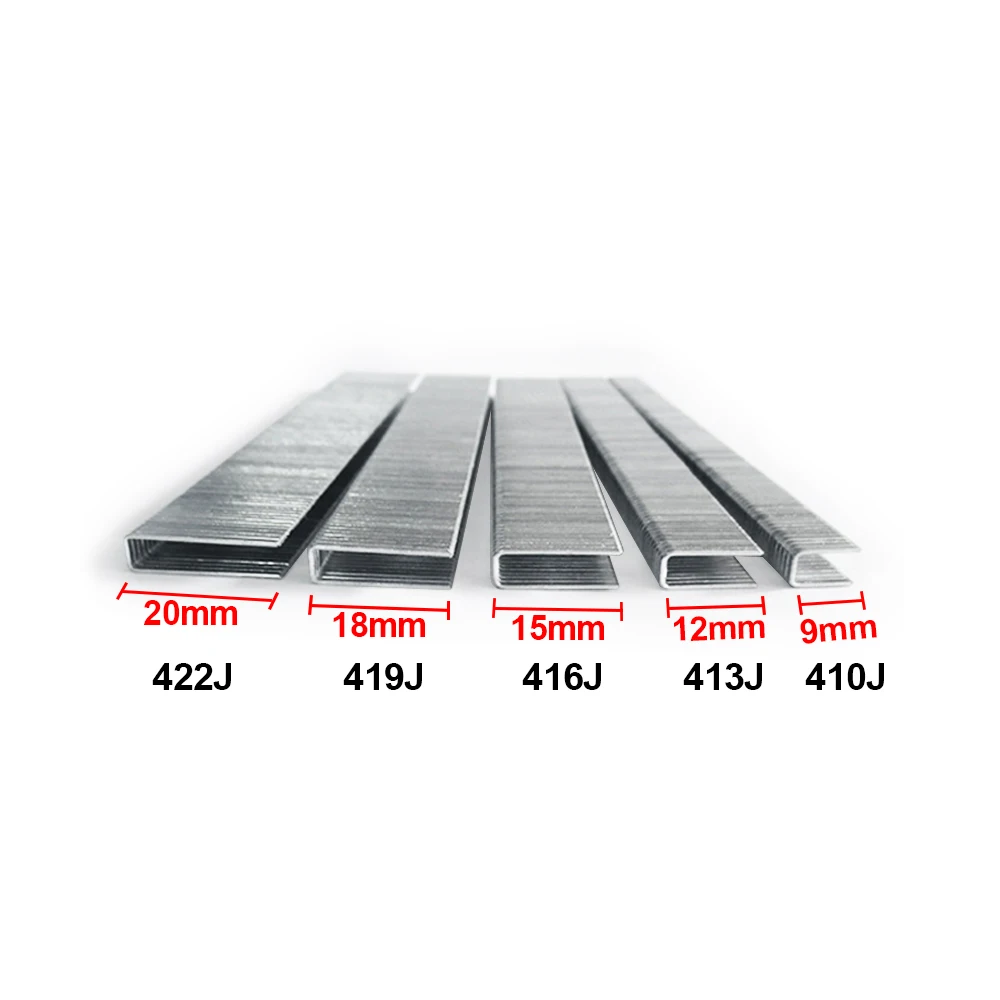 

3610 шт. 410J 413J 416J 419J 422J степлер для электрического степлера пистолет гвоздезабиватель мебель деревообрабатывающие гвозди ручной инструмент