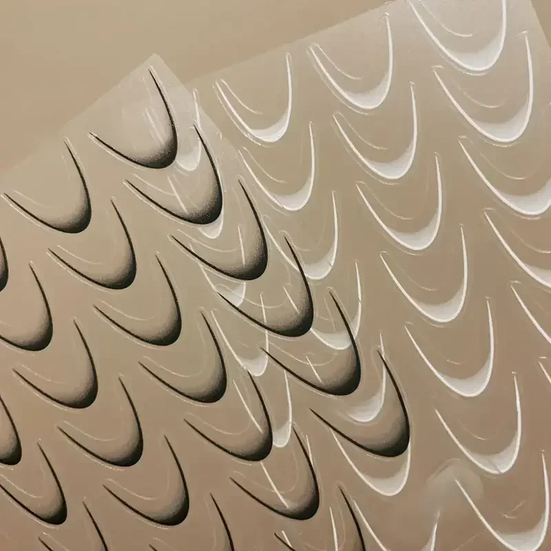 Новые градиентные французские наклейки для ногтей 3D Smile Line Design Накладные ногти с