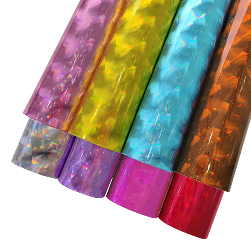 

3D Effect Metallic Mirror Reflective PUFaux Leather Fabric Sheet for Making DIY Accessories/Hair Bow/Decorative