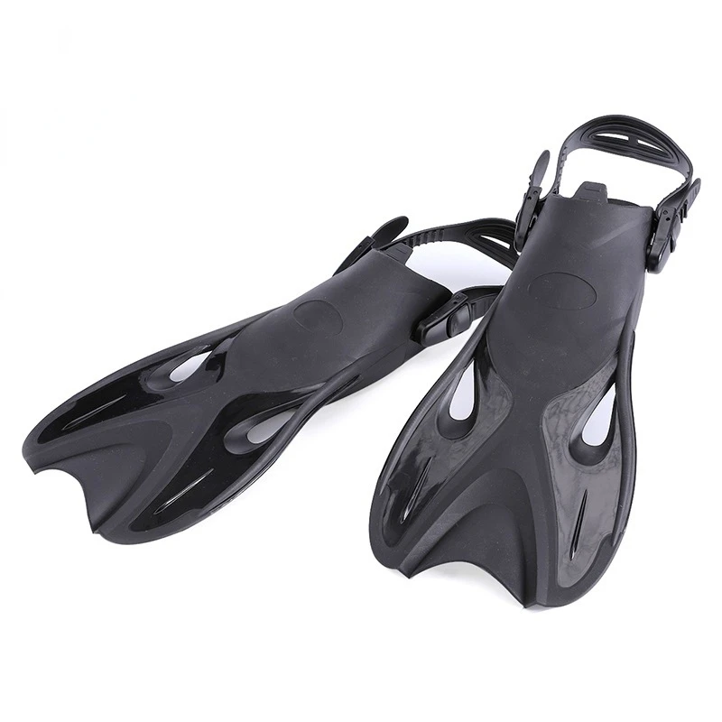 

Swimming Fins for Kids Adult Adjustable Foot Flippers Submersible Silicone Professional Dive Open Diving Snorkeling Diving Shoes