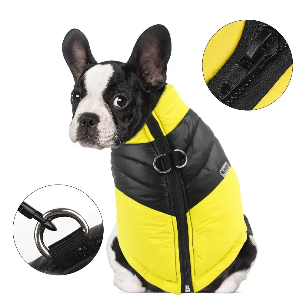 

Dogs Costume Warm Outfits Dog Small Reflective For Pet Chihuahua Jacket Labrador Puppy Winter Coat Clothes Large Vest Waterproof