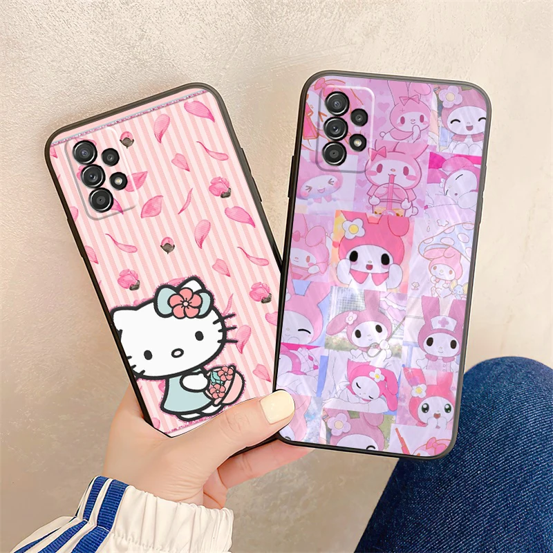 

Hello Kitty 2022 Phone Cases For Samsung Galaxy S20 FE S20 Lite S8 Plus S9 Plus S10 S10E S10 Lite M11 M12 Funda Soft TPU Coque