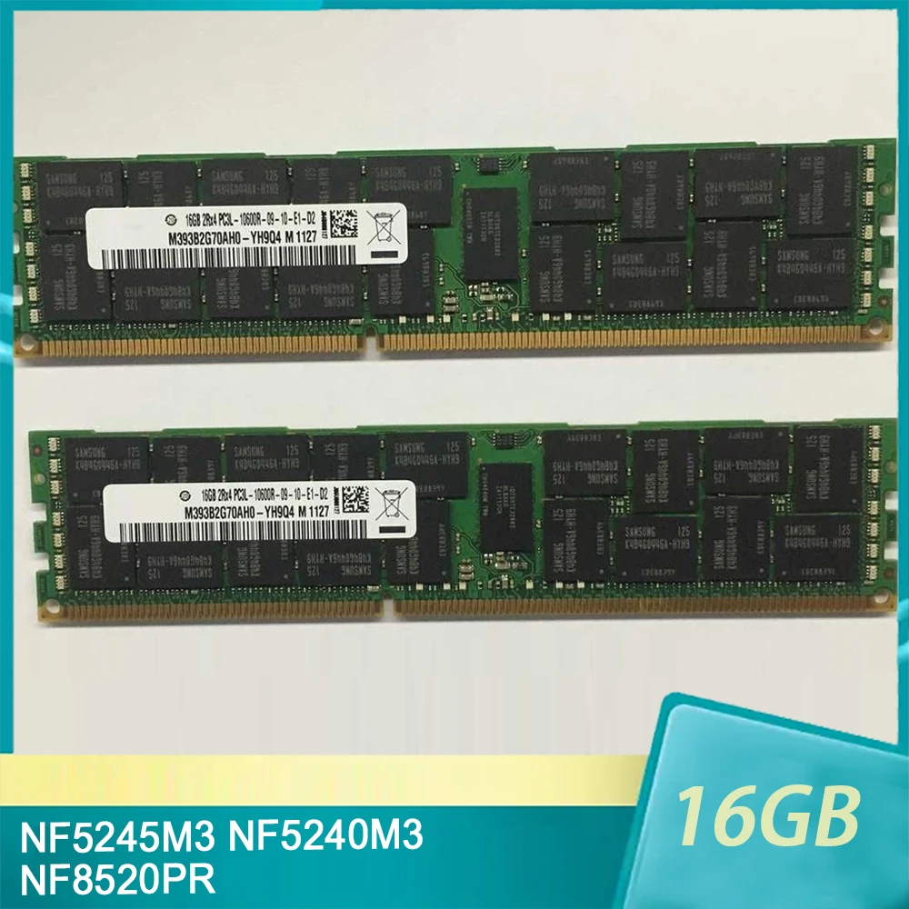 Серверная память NF5245M3 NF5240M3 NF8520PR для Inspur 16 Гб 16 Гб 2RX4 DDR3L 1333 ECC REG RAM, 1 шт.