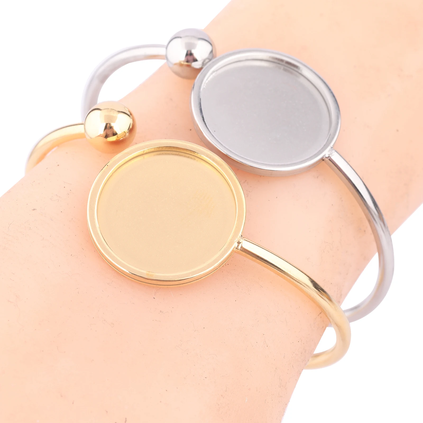 Gold Plated 55mm Cuff Bracelet