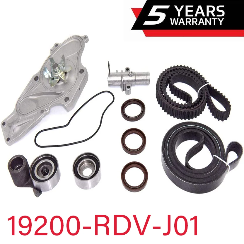 

19200-RDV-J01 Timing Belt Kit with Water Pump & Tensioner Fit for HONDA Acura Accord Odyssey RL MDX TL V6 14520-RCA-A01