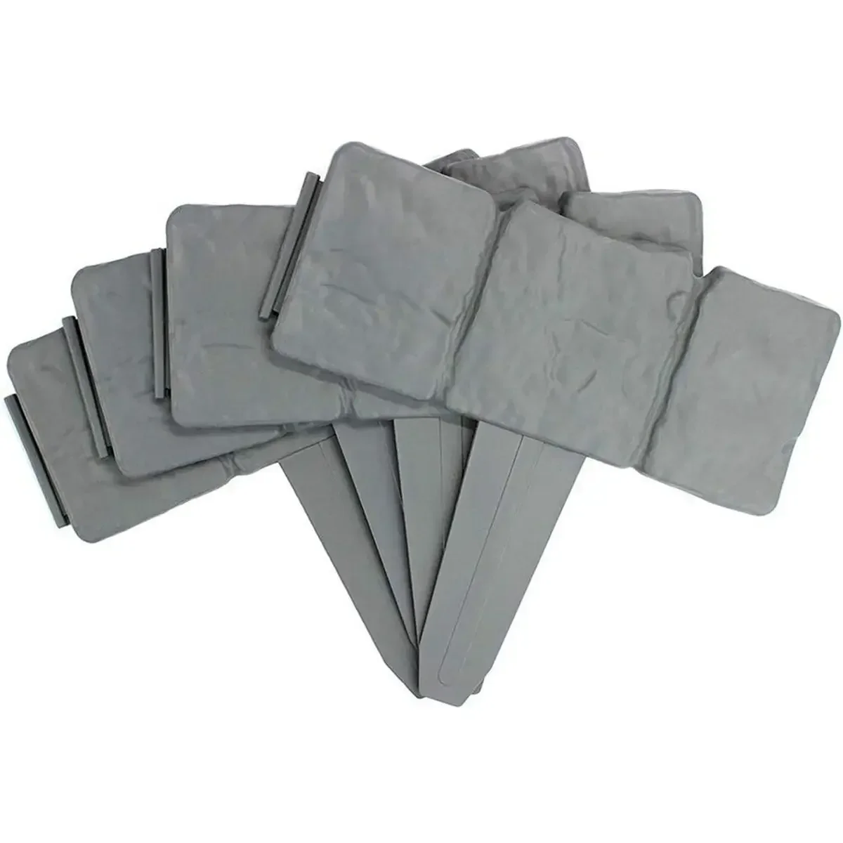 

Пластиковая окантовка газона серого цвета Connorwa 10 шт