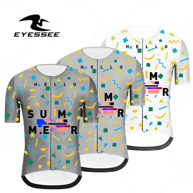 

Мужская велосипедная майка EYESSEE 2023, горная майка, велосипедная рубашка, горная майка, майка высокого качества, профессиональная команда, одежда для горного велосипеда