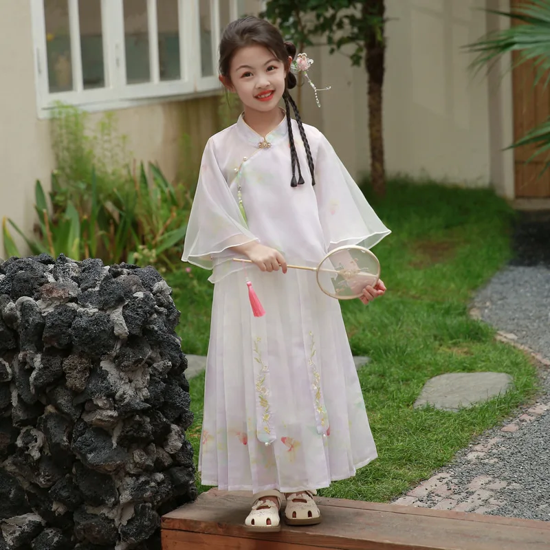 Традиционная китайская одежда Классический Улучшенный Топ ханьфу с