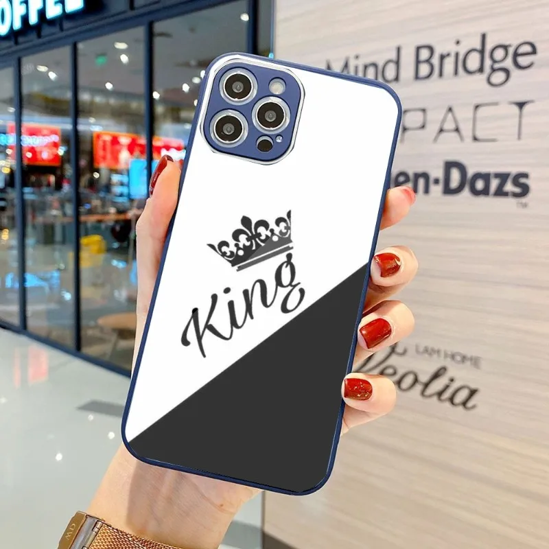 Фото Чехол Kiang Tu для телефона IPhone 14 13 12 11 Pro Max X XR XS 8 7 Plus, чехол для телефона из жидкого стекла №3