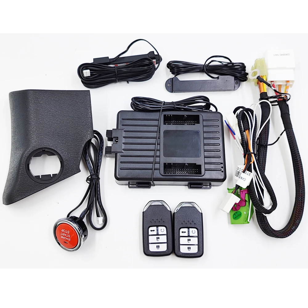 Для Honda HRV VEZEL Year 2015-2020 Добавить Push Start Stop Система дистанционного стартера Доступ к