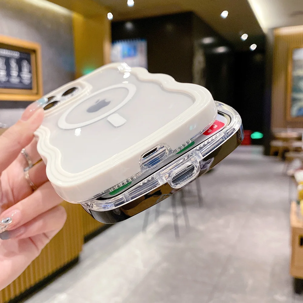 Soft TPU Magnetic Phone Case For iPhone 13 Pro Max Funda 16 11 12 14 Plus 11promax Shockproof Bumper Cover