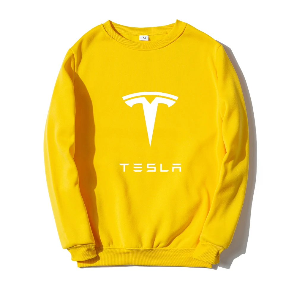 

Tesla Printed Men's Hoodie Sweatshirt Autumn/Winter 2022 Warm wool High quality sweatshirt creative design fun fashion top