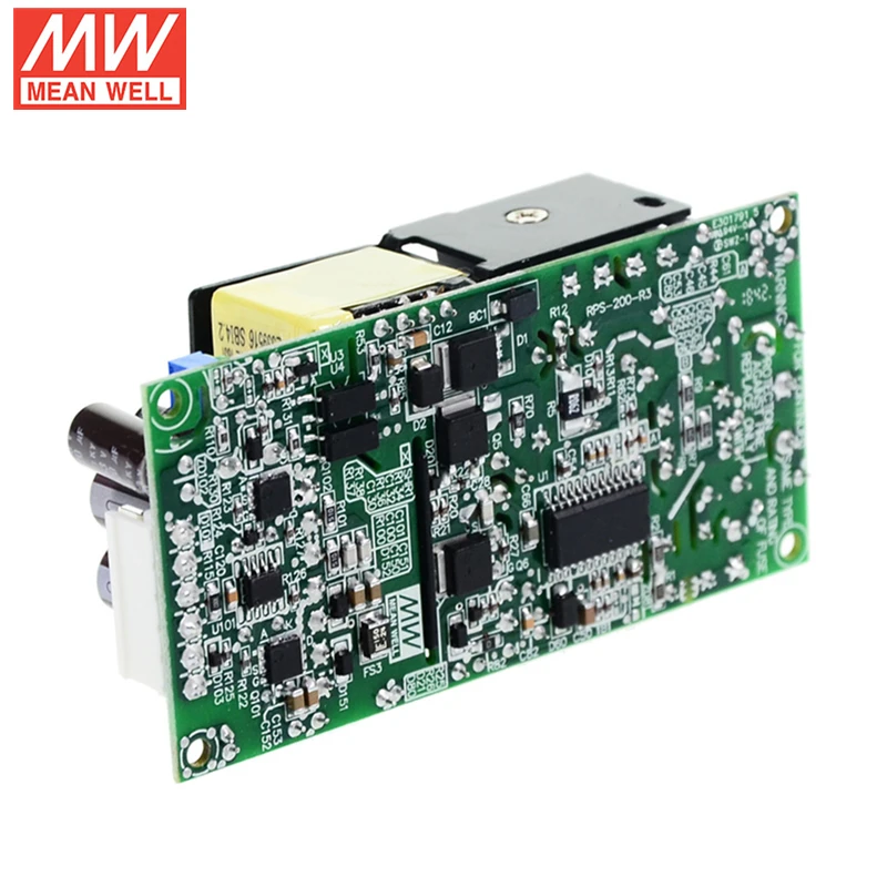 MEAN WELL PCB Style EPP-200 Series 200 Вт AC-DC Тип модуля питания с функцией PFC 12 В 15 24 27 48