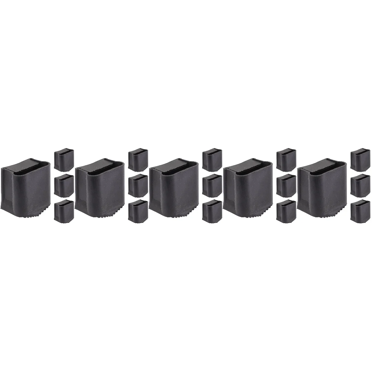 

20 шт., резиновые противоскользящие Чехлы для лестницы