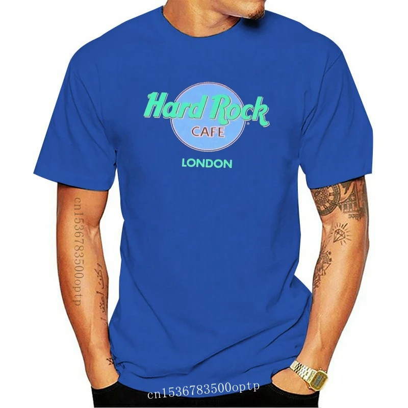 

Camiseta Vintage Dur Rock Cafe Londresharajuku, ropa de Street, Mengrand, W1866