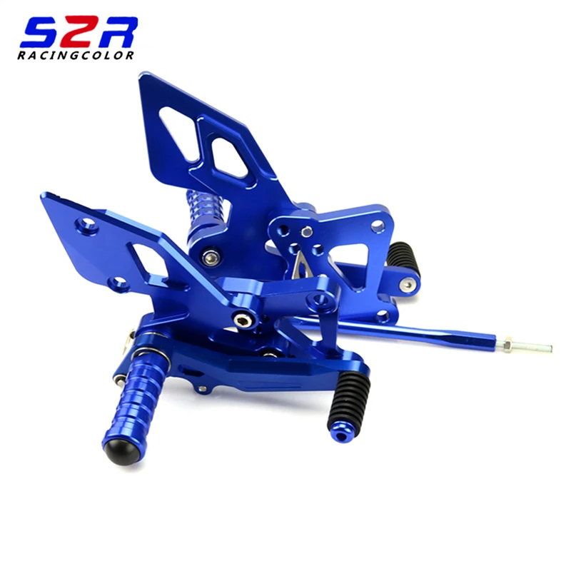 Регулируемая подставка для ног мотоцикла Rearset колышки задние наборы педаль Yamaha YZF
