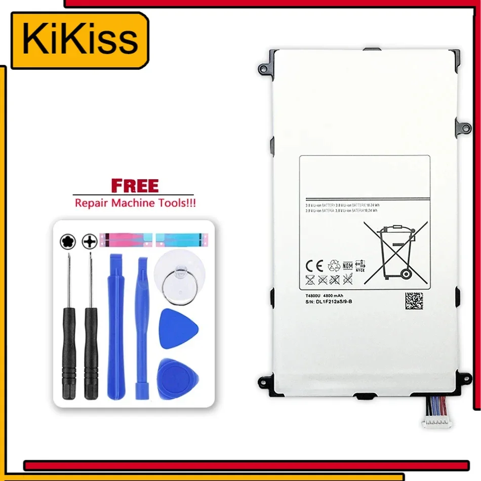Сменный аккумулятор для Samsung Galaxy Tab Pro 8 4 дюйма T4800U T4800C T4800E 4800 мАч T320 SM-T321 T325 T321 +