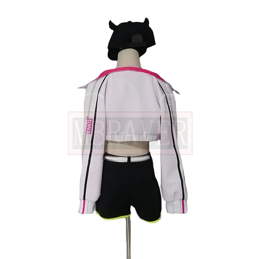 Аниме VTuber Hololive Tokoyami Towa спортивная форма костюм Dailydress любой размер косплей