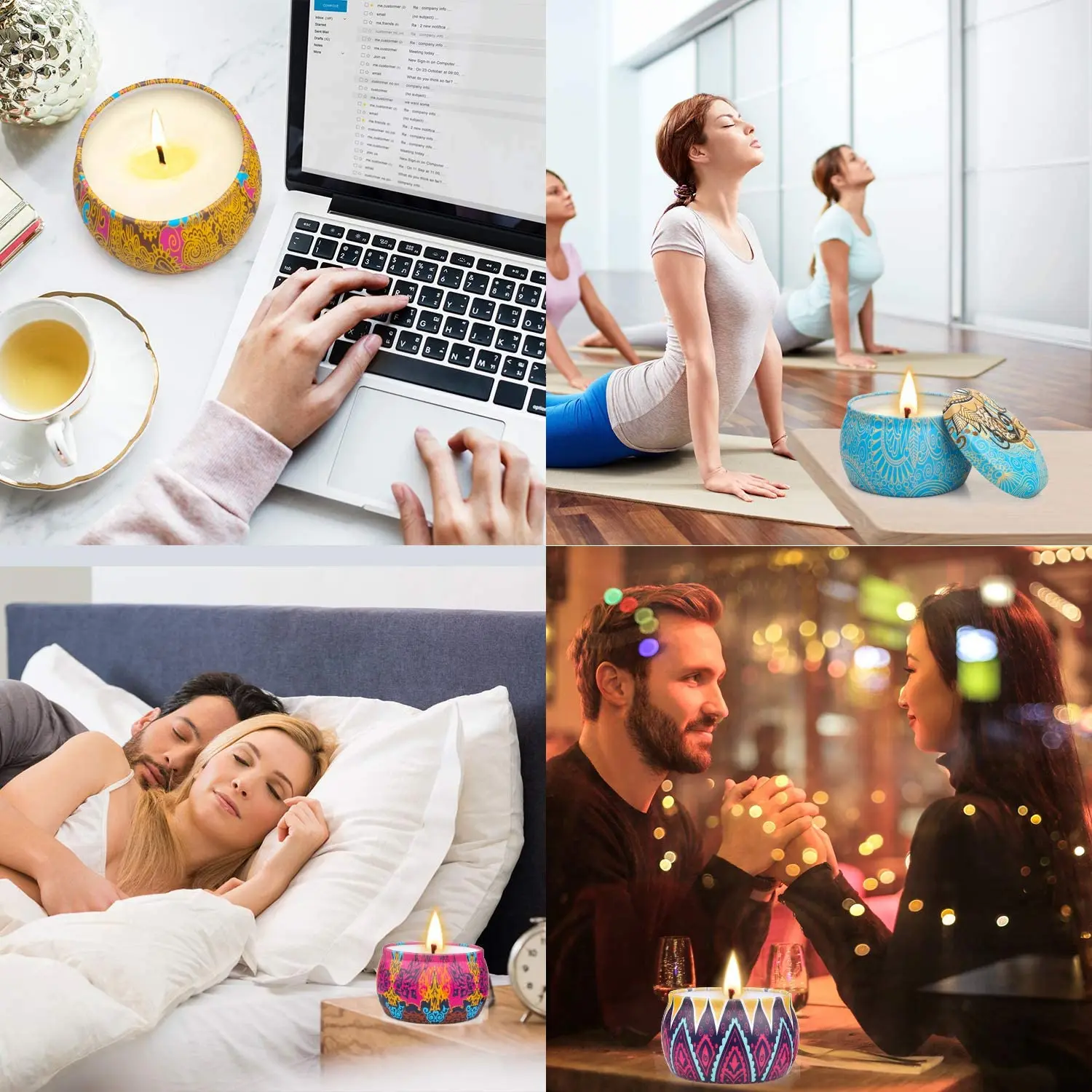 1 шт. DIY соевый воск натуральное ландшафтное сырье ароматизированные свечи в