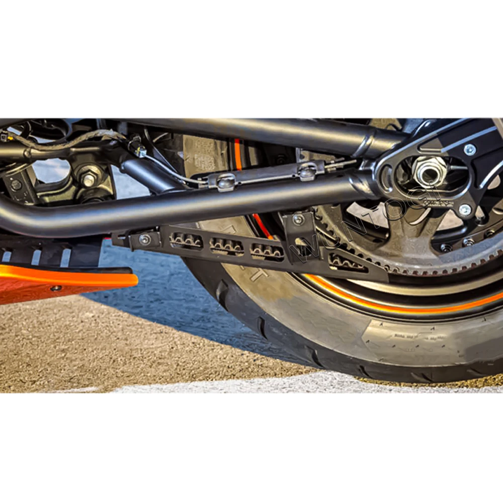 Фото Аксессуары RH1250, защитный чехол для цепи для Sportster S 1250 RH1250S 2021 2022, направляющая для мотоцикла, защитная крышка для колес №2