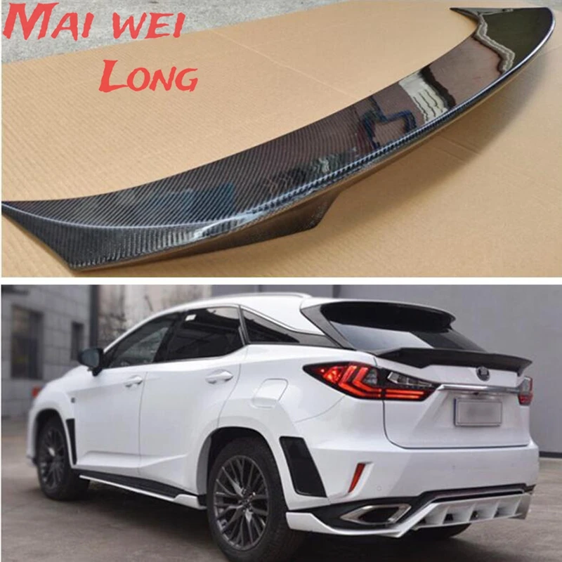 

High Quality CARBON FIBER REAR WING TRUNK LIP SPOILER FOR LEXUS RX RX200T RX450H 2016 2017 2018 2019 2020 YEAR