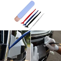 vehicle film wrap tool kit rubber scraper for auto window tinting magnetic squeegee razor scraper car accessories