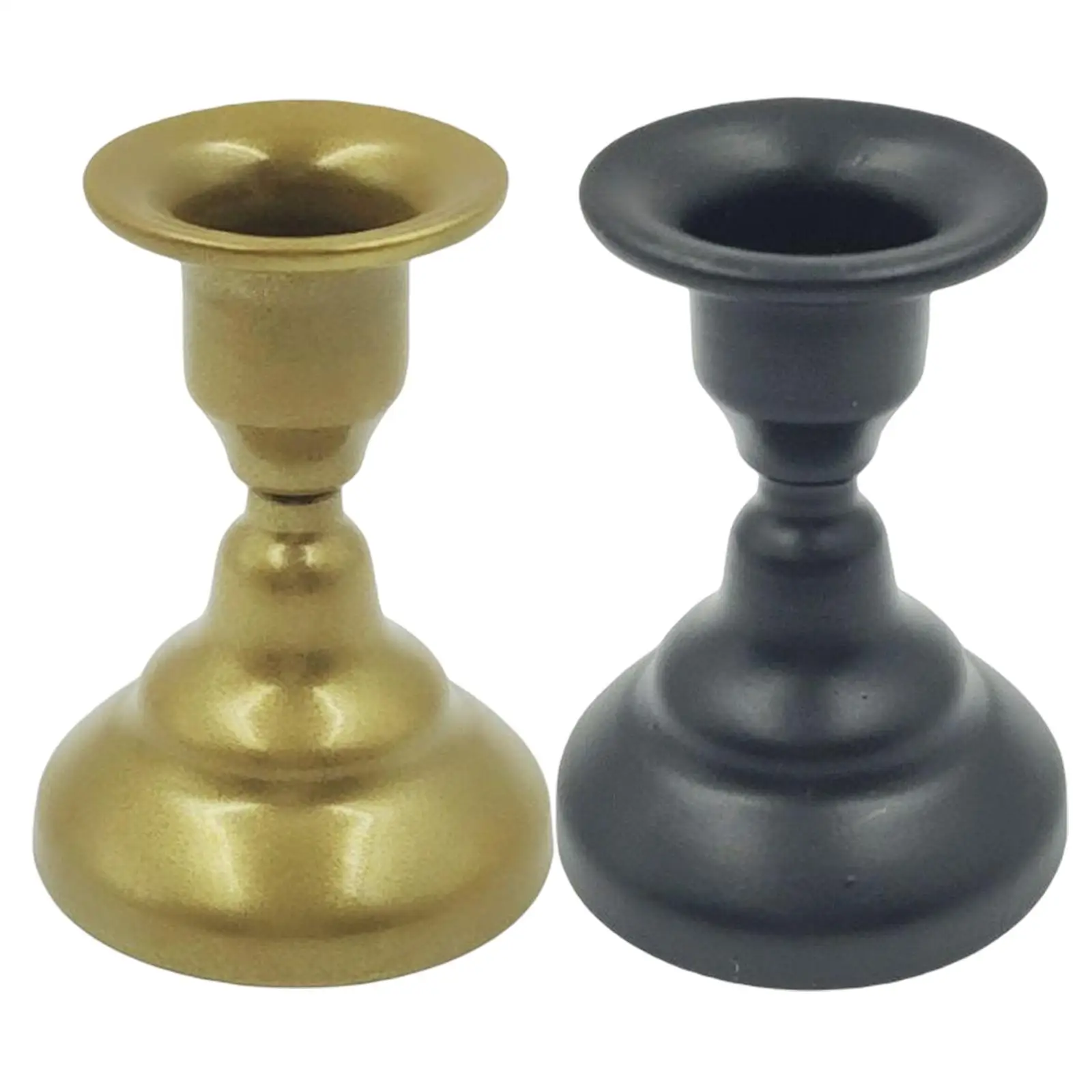 

Iron Pillar Candle Holder Taper Candlestick for Anniversary Party Decoration