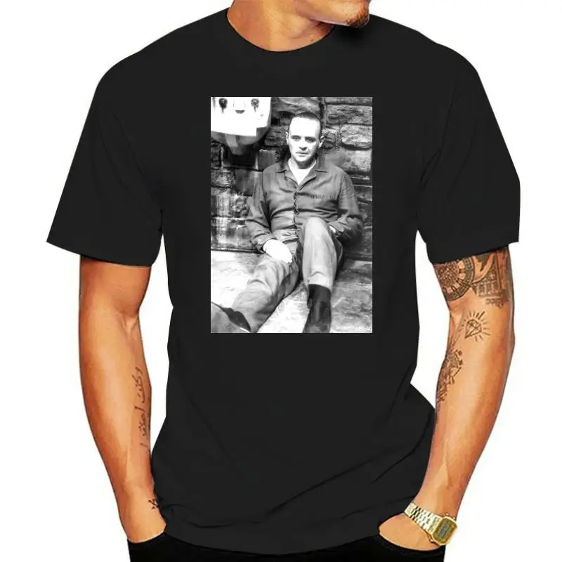 

OFFICIAL Silence of the Lambs Prisoner B1329-0 Mens T Shirt Hannibal Lector