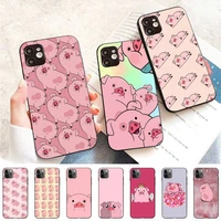 cute cartoon pig camera protection phone case for iphone 11 12 13 mini pro max 8 7 6 6s plus x 5 s se 2020 xr xs 10 case