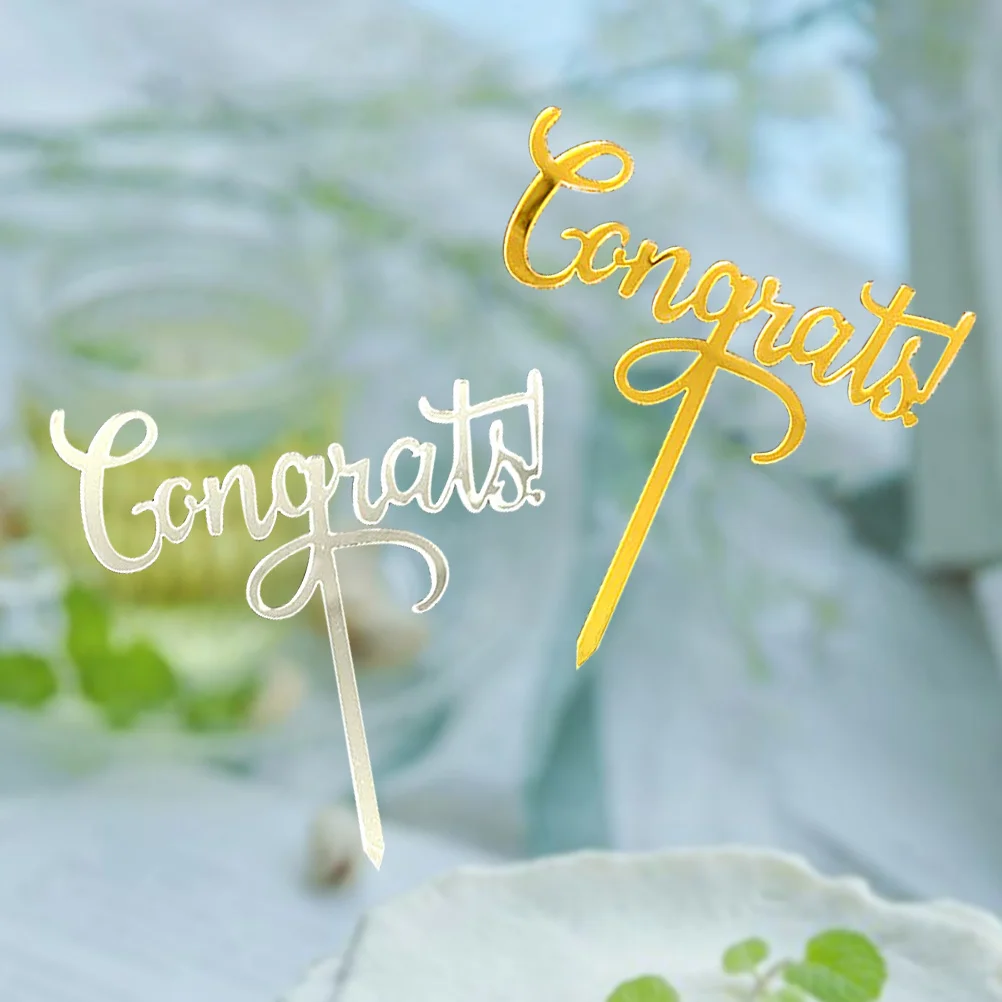 

50 шт., блестящие украшения для торта