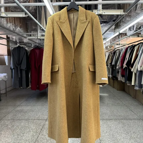 SHENGYAO Ветровка женская свободного кроя синего цвета