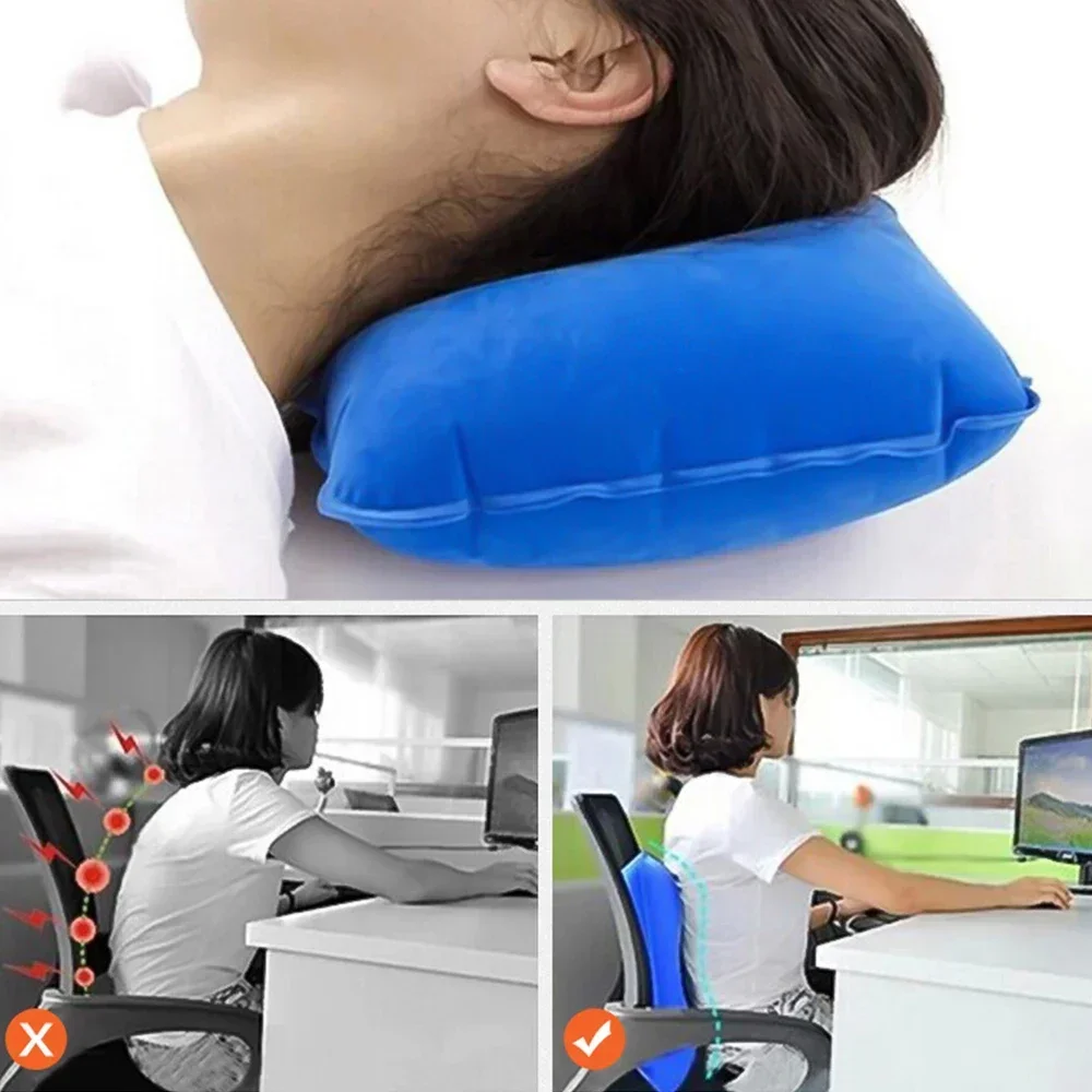 Подголовник для самолета сверхлегкая складная нейлоновая надувная подушка