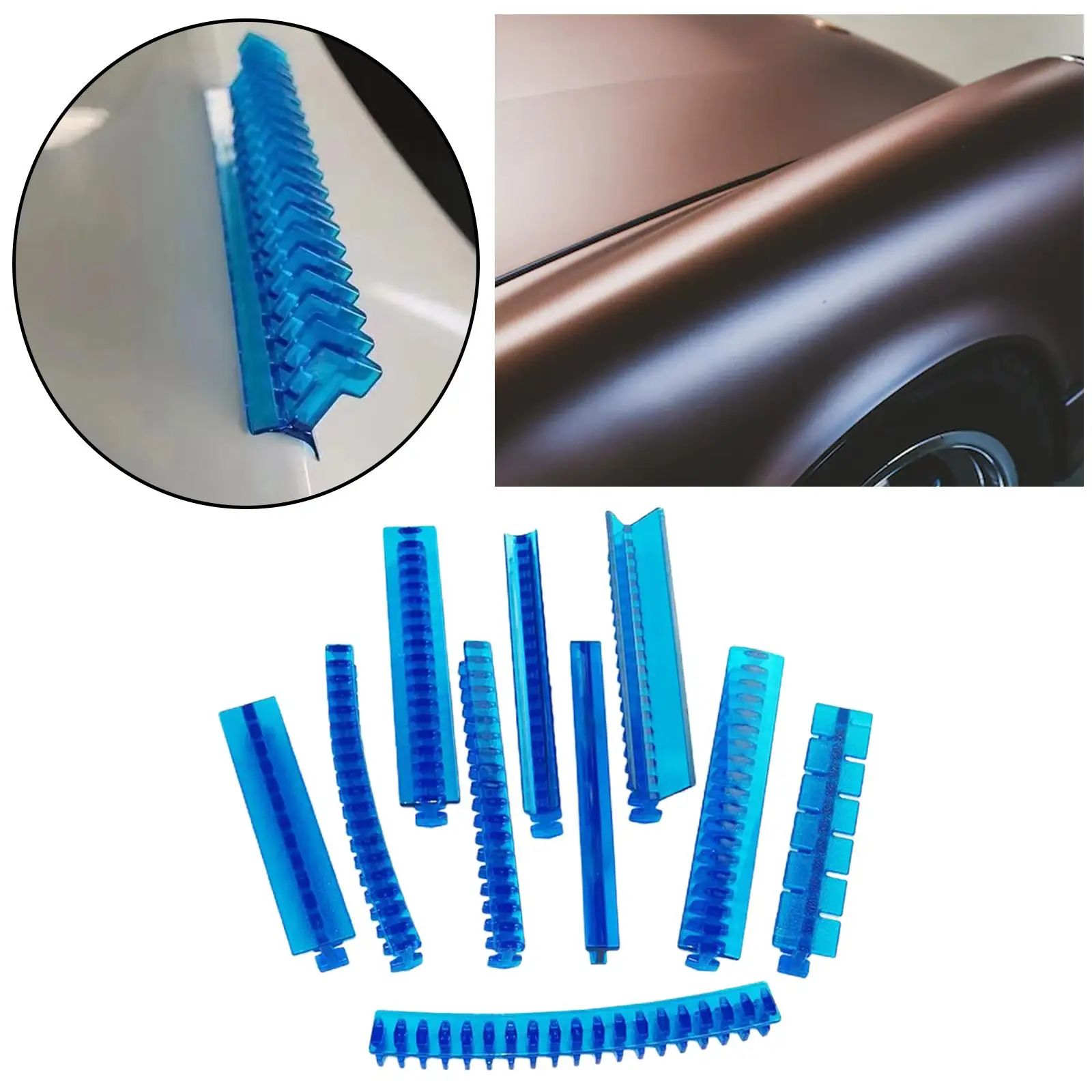 

10 Pieces Heavy Duty Paintless Glue Puller Tab kits Body DIY Dent Removal Puller
