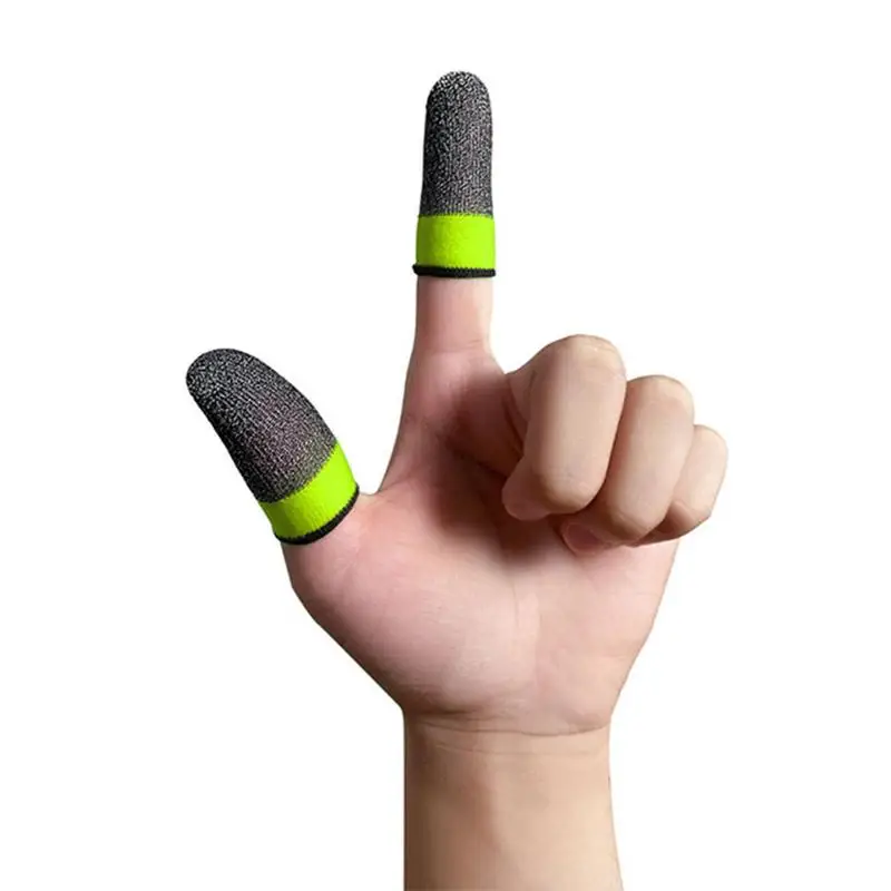 

Рукава для пальцев для игрового мобильного игрового контроллера, рукава для больших пальцев, дышащие рукава для пальцев с защитой от пота, р...