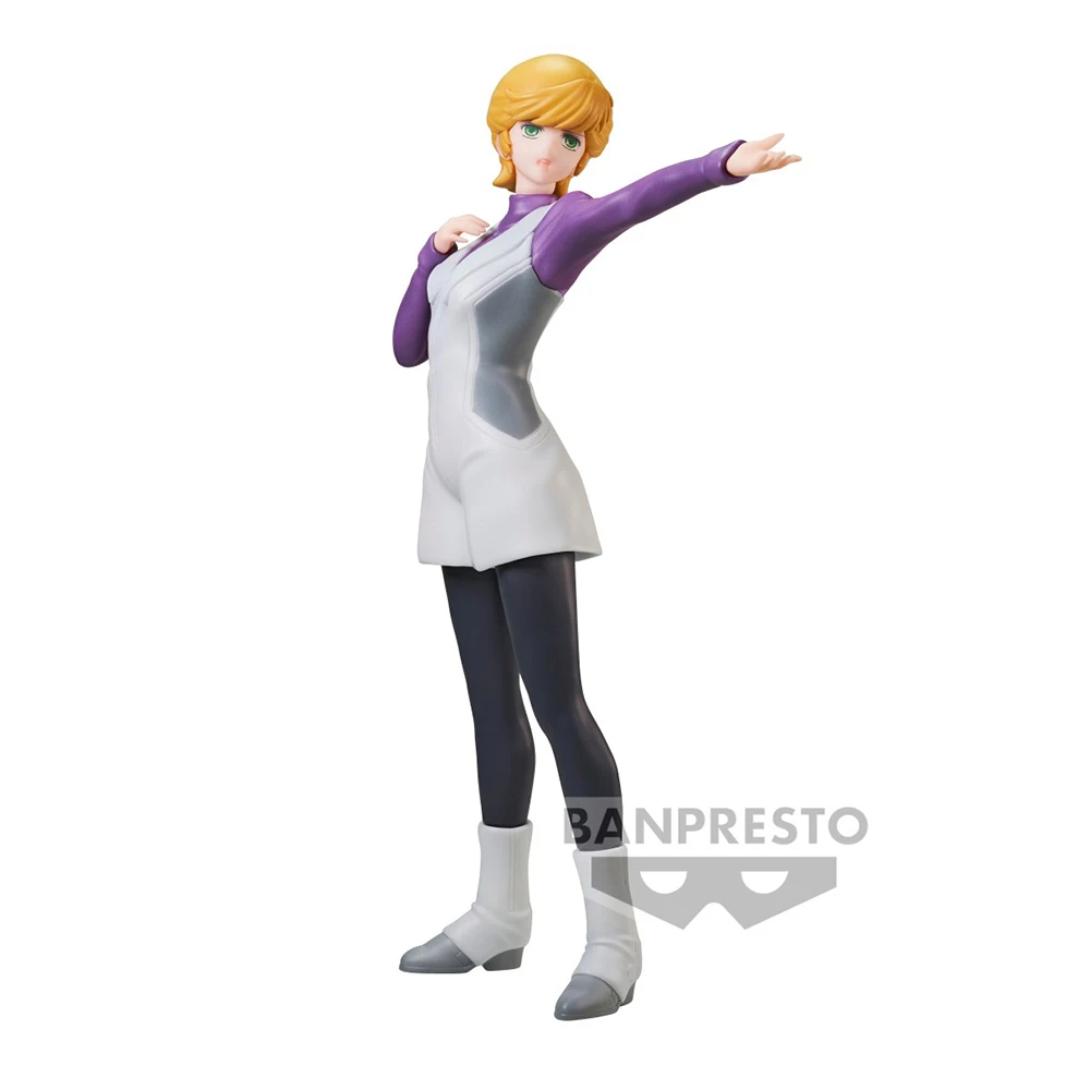 Оригинальный фигурка Banpresto Mobile Suit Gundam Unicorn Mineva Lao Zabi коллекционные украшения аниме