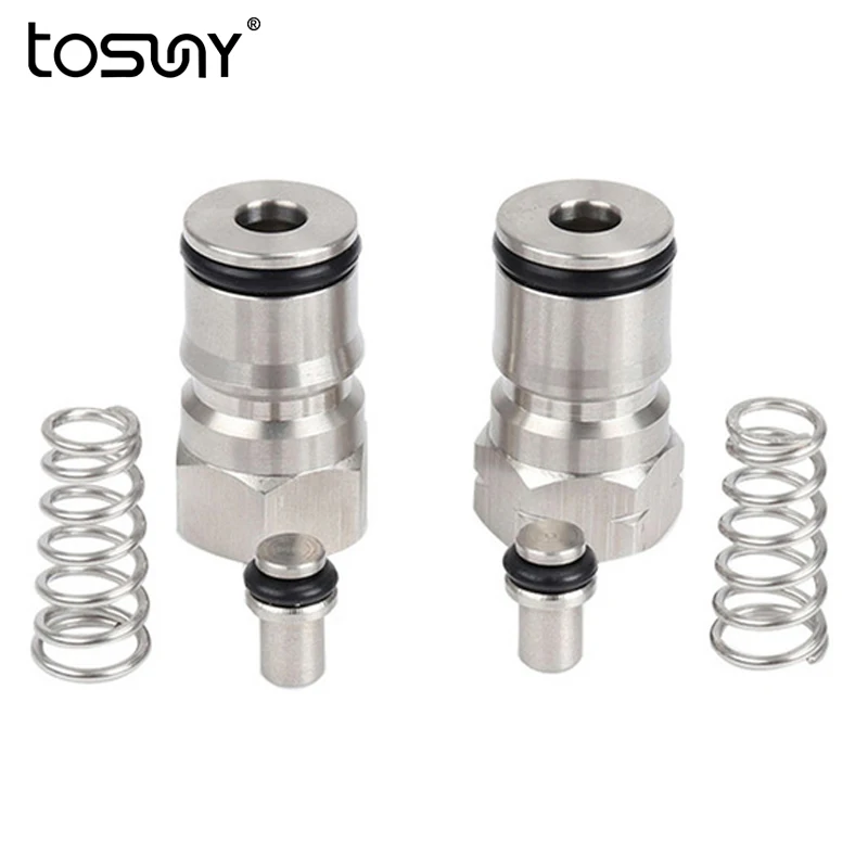 

Cornelius Type Ball Lock Keg Posts Stainless Steel Poppets & Springs Poppet Female Thread Gas Liquid 19/32 & 9/16 Thread Post