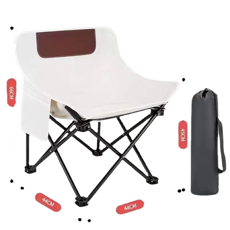 

Aoliviya Sh New Outdoor Camping Moon Chair Camping Folding Chair Beach Outdoor Barbecue Aluminum Alloy Mesh Red Outdoor Garden C