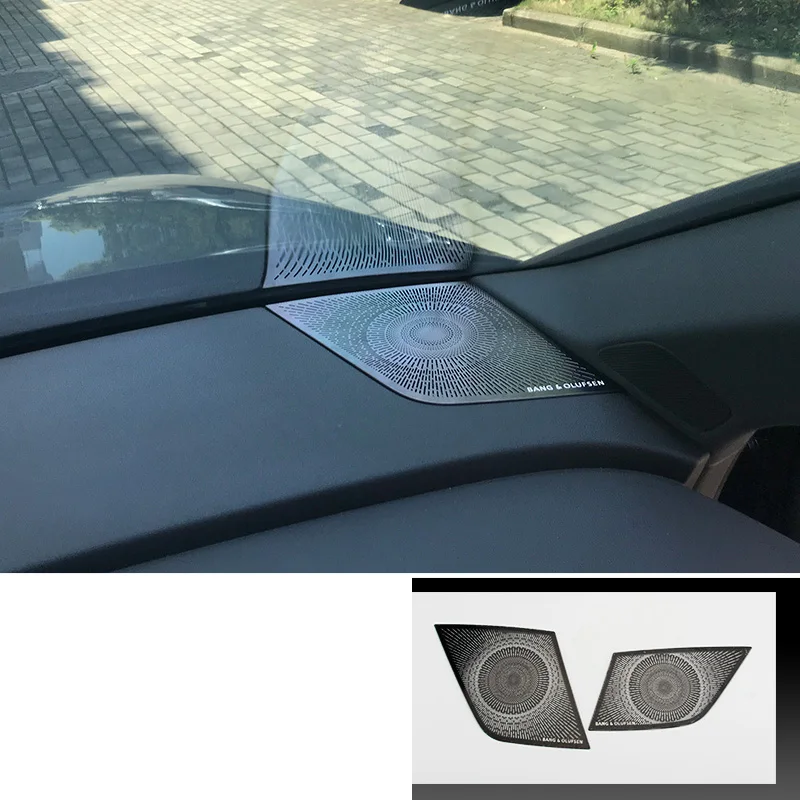 

Lsrtw2017 Car Center Console Dashboard Audio Sound Speaker Cover Panel Trim for Audi A3 8y 2021 2022 Accessories Auto Styling