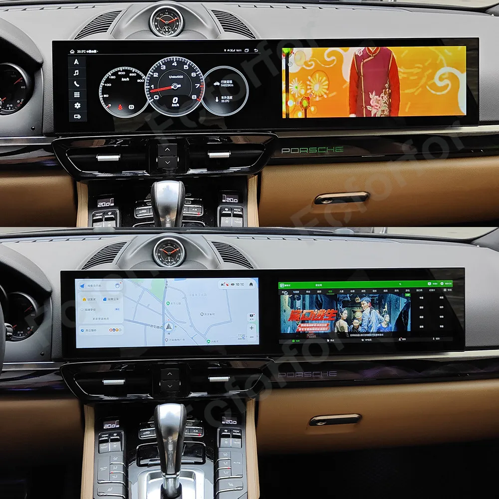 Обновленный автомобильный радиоприемник 2024 на Android 13 0 для Porsche Cayenne 2010-2016
