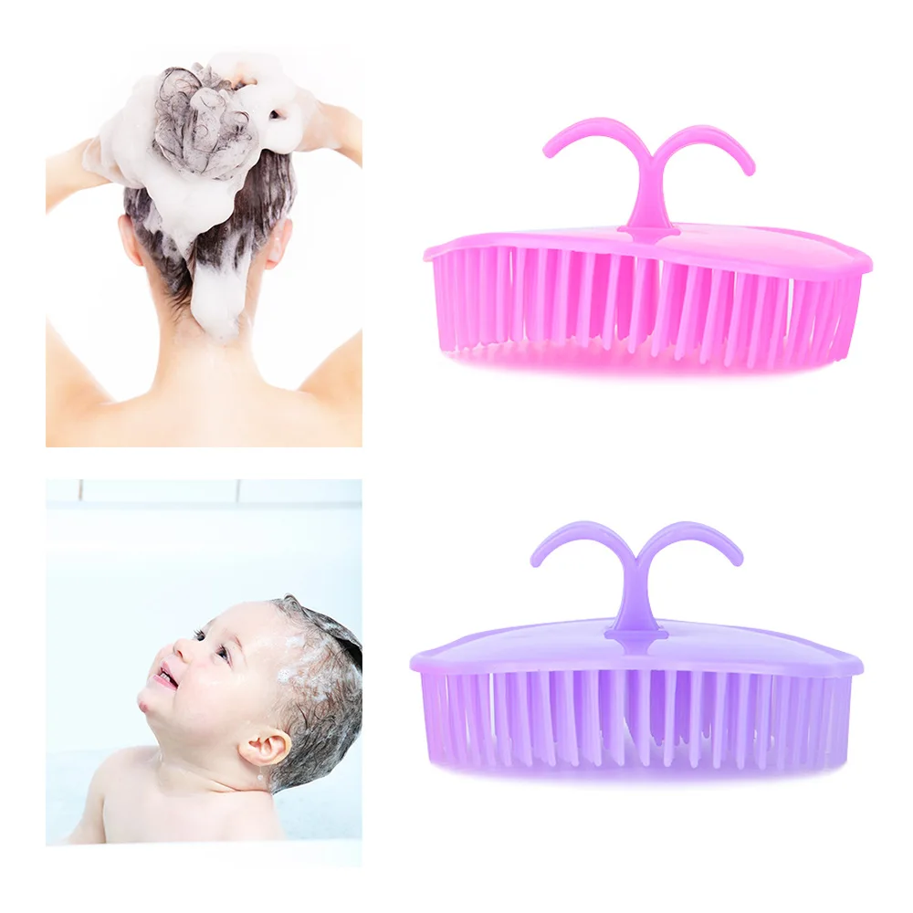 

Plastic Scalp Cleaning Brush, Bath Body Brush, Scalp Itching Massage, Bath Tool