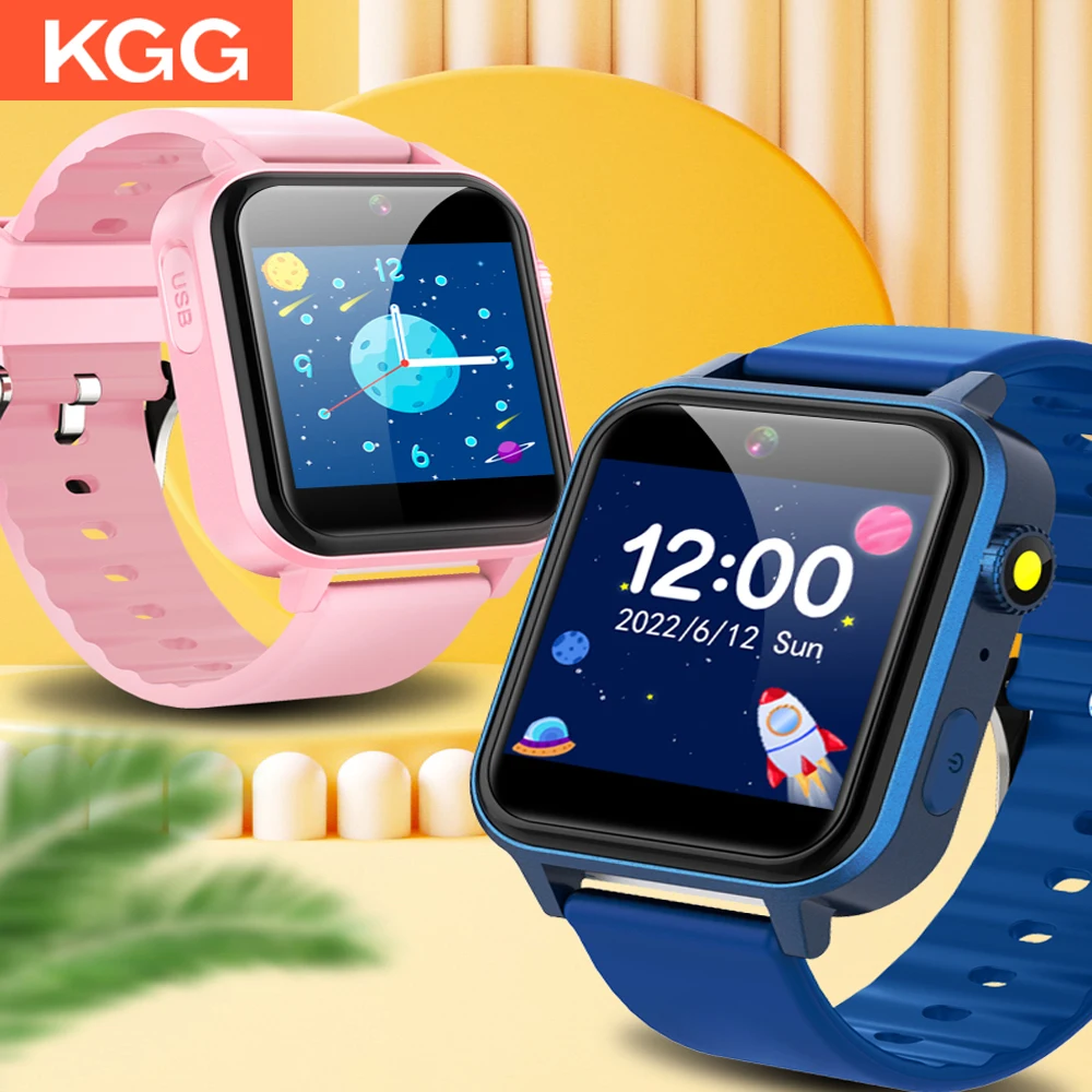 

Kids Smart Watch Music Game Smartwatch Video Record Music Play Sports Watch Pedometer with 18 Games Habit Tracking Clock A8