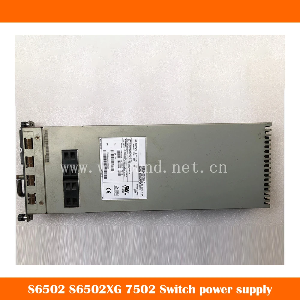 

Original For Huawei S6502 S6502XG 7502 LS8M5220PWR PSR300-A Switch Power Supply Has Been 100% Tested Before Shipment