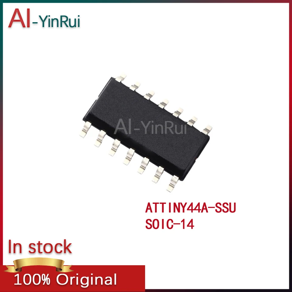 

10-100PCS AI-YinRui ATTINY44A-SSU ATTINY44A -SSU -SSUR ATTINY44 SOIC-14 New Original In Stock IC MCU 8BIT 4KB FLASH