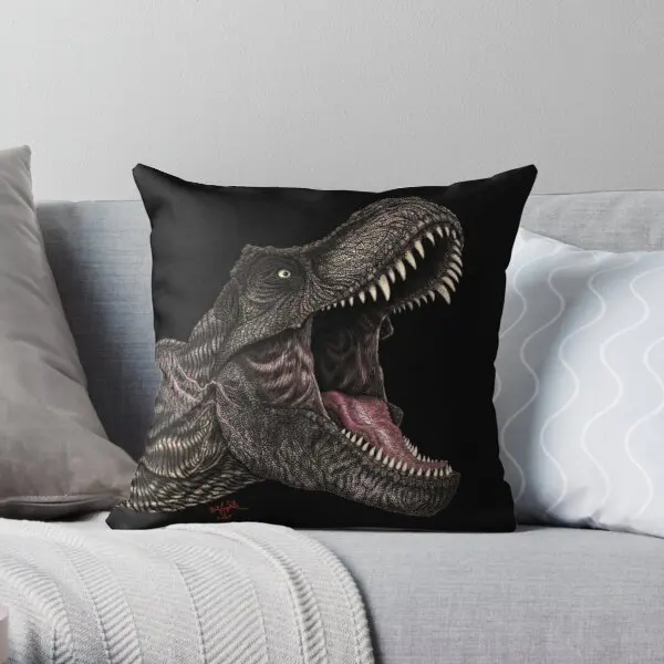 

Long Live The Queen Rexy Printing Throw Pillow Cover Hotel Decor Anime Comfort Throw Square Cushion Soft Pillows not include
